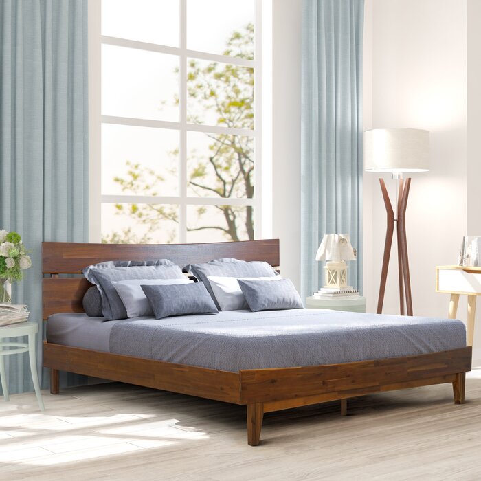 Solid Wood Bed for Bedroom and Kids Room - Furnishiaa -  -